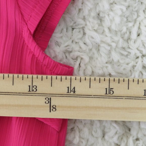 Wonder Nation Girl's Sleeveless Dress Size Large (10-12), Dark Pink, Multi-Color - Picture 7 of 8